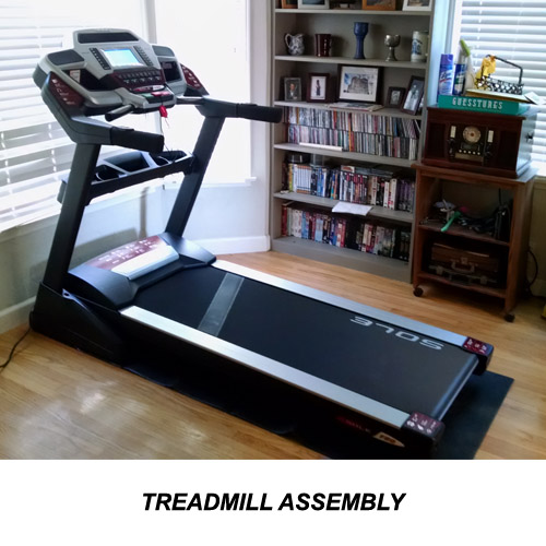 Treadmill assembly